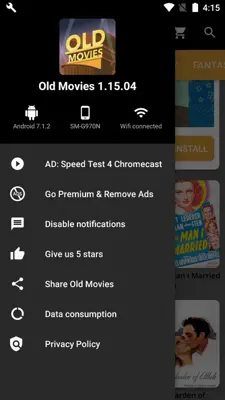 Old Movies android App screenshot 2
